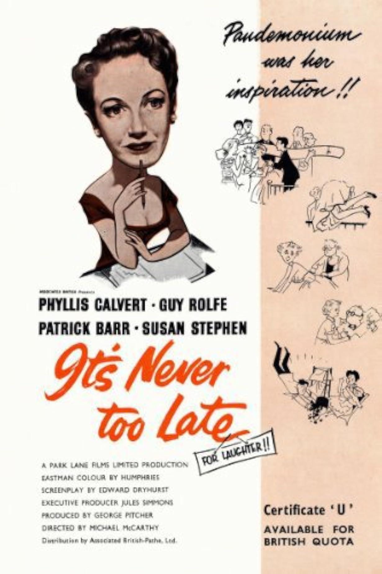 It's Never Too Late streaming ita