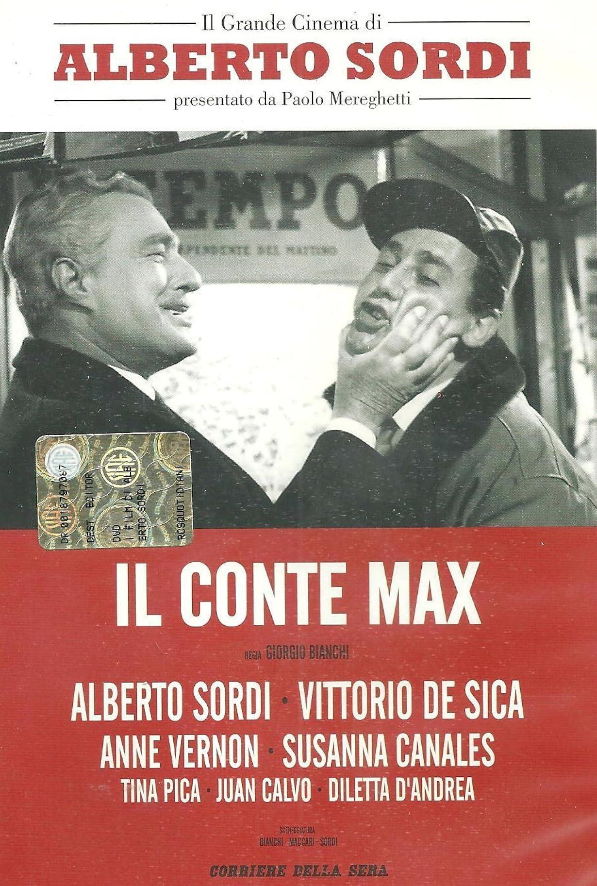 Il conte Max streaming ita