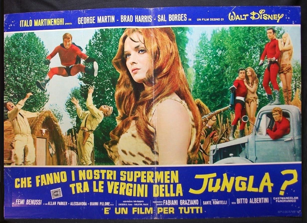 Che fanno i nostri supermen tra le vergini della giungla? streaming ita