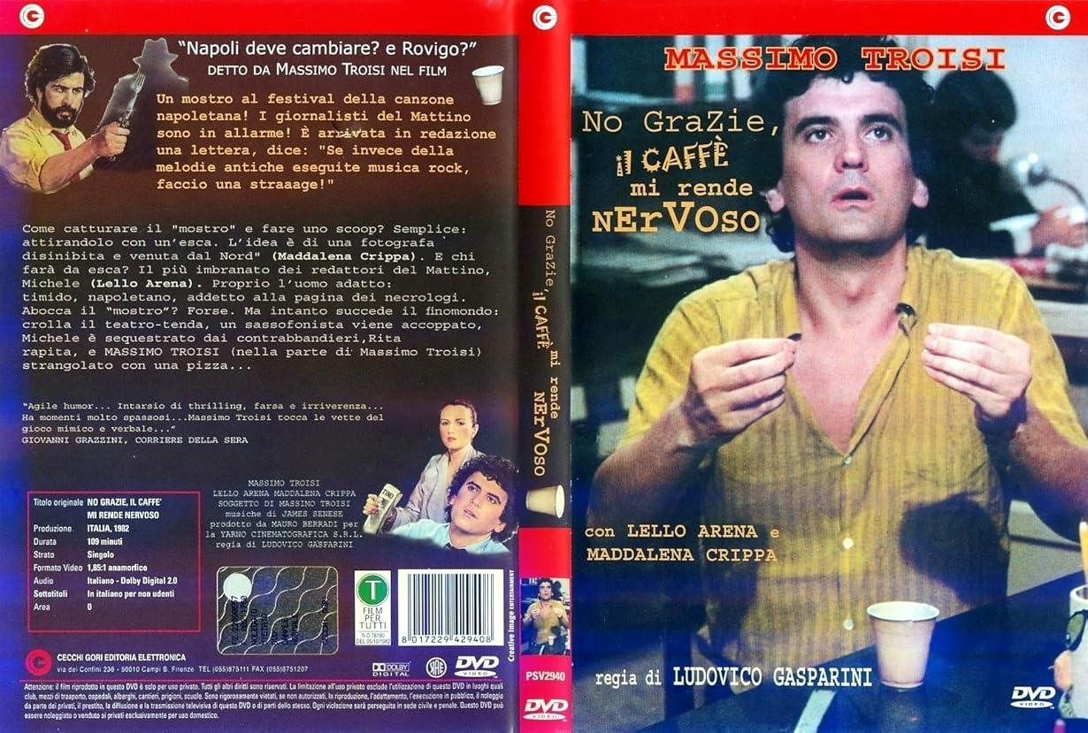 No grazie, il caffè mi rende nervoso streaming ita