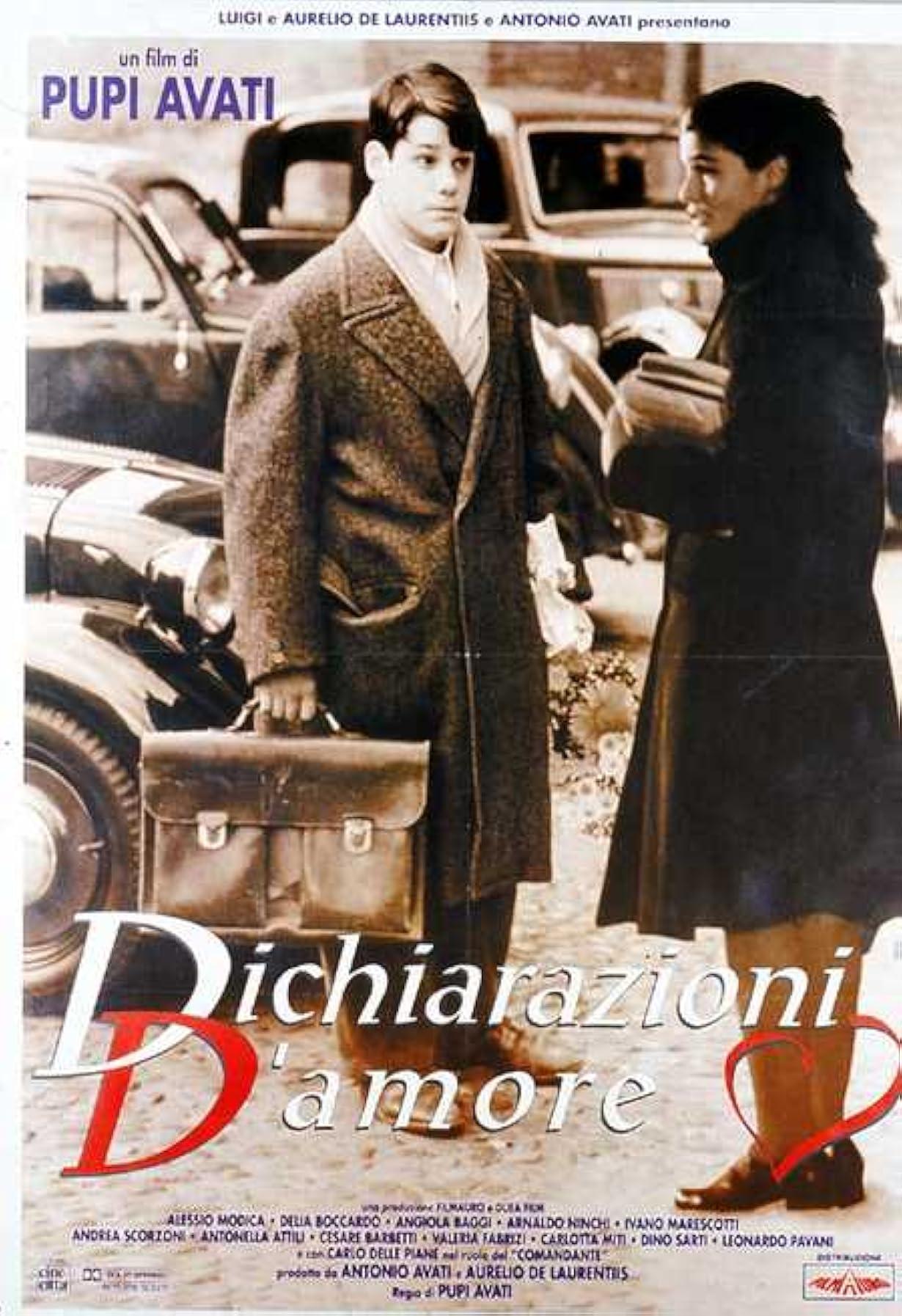 Dichiarazioni d'amore streaming ita