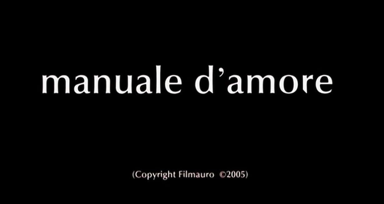 Manuale d'amore streaming ita
