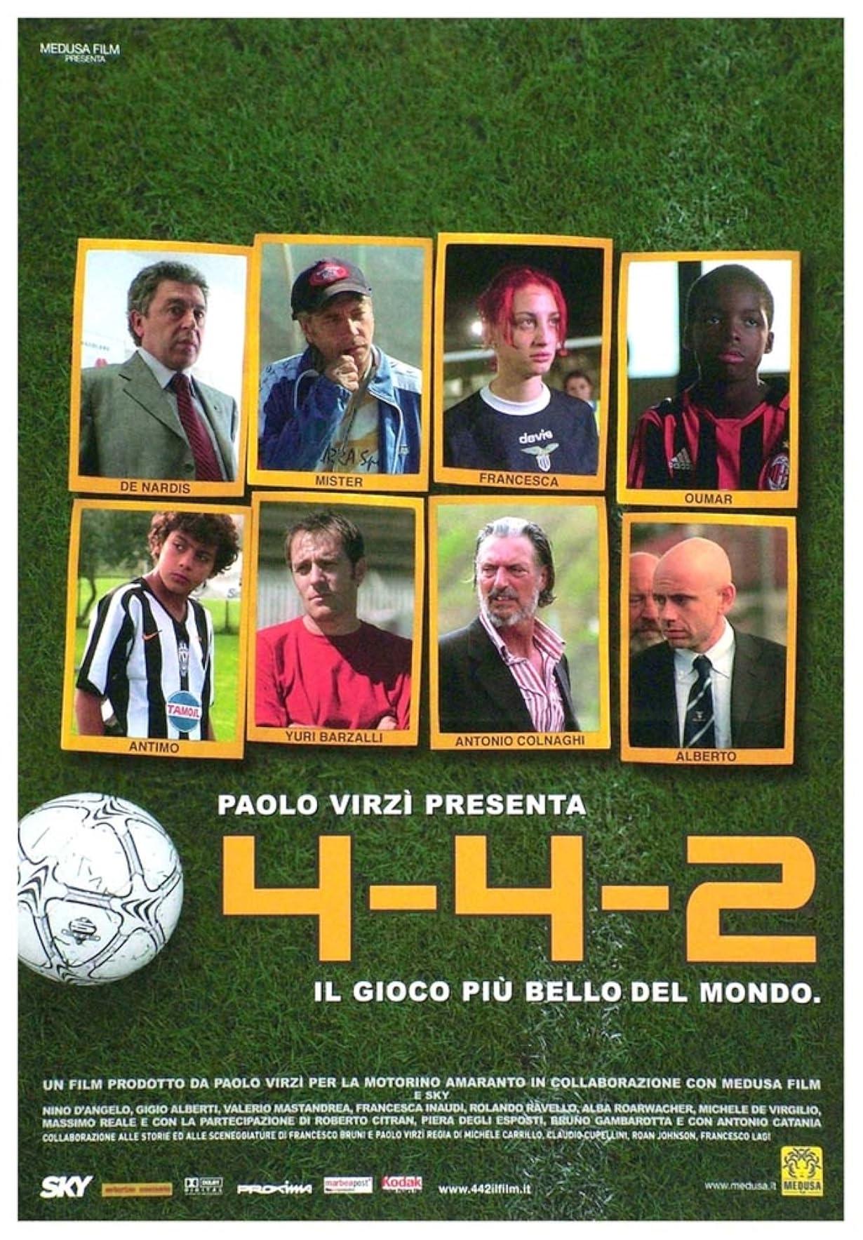 4-4-2 - Il gioco più bello del mondo streaming ita