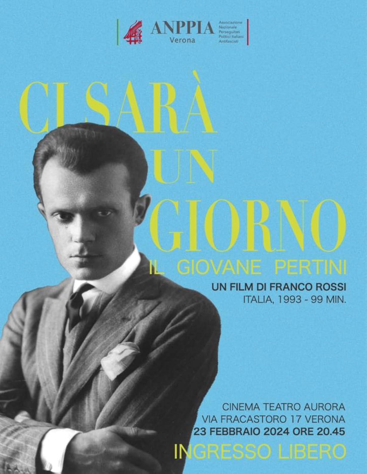 Ci sarà un giorno (Il giovane Pertini) streaming ita