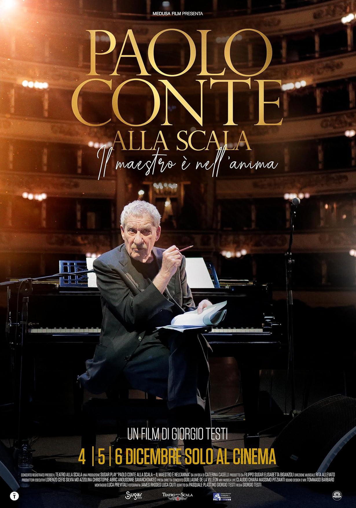 Paolo Conte alla Scala - Il maestro è nell’anima streaming ita