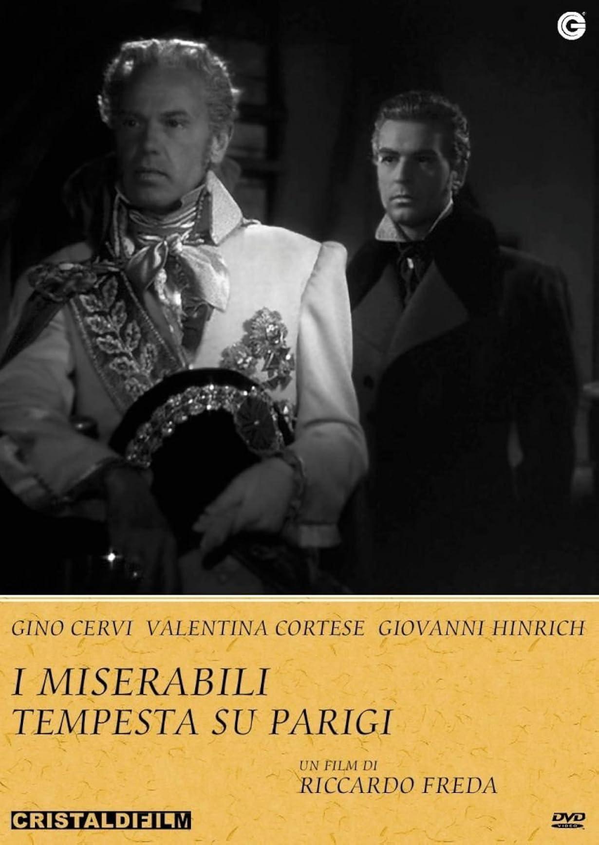 I Miserabili - Tempesta su Parigi [B/N] streaming ita
